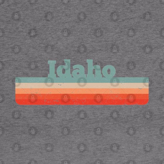 Vintage Idaho Distressed Retro 80s 90s by plainlyfashion